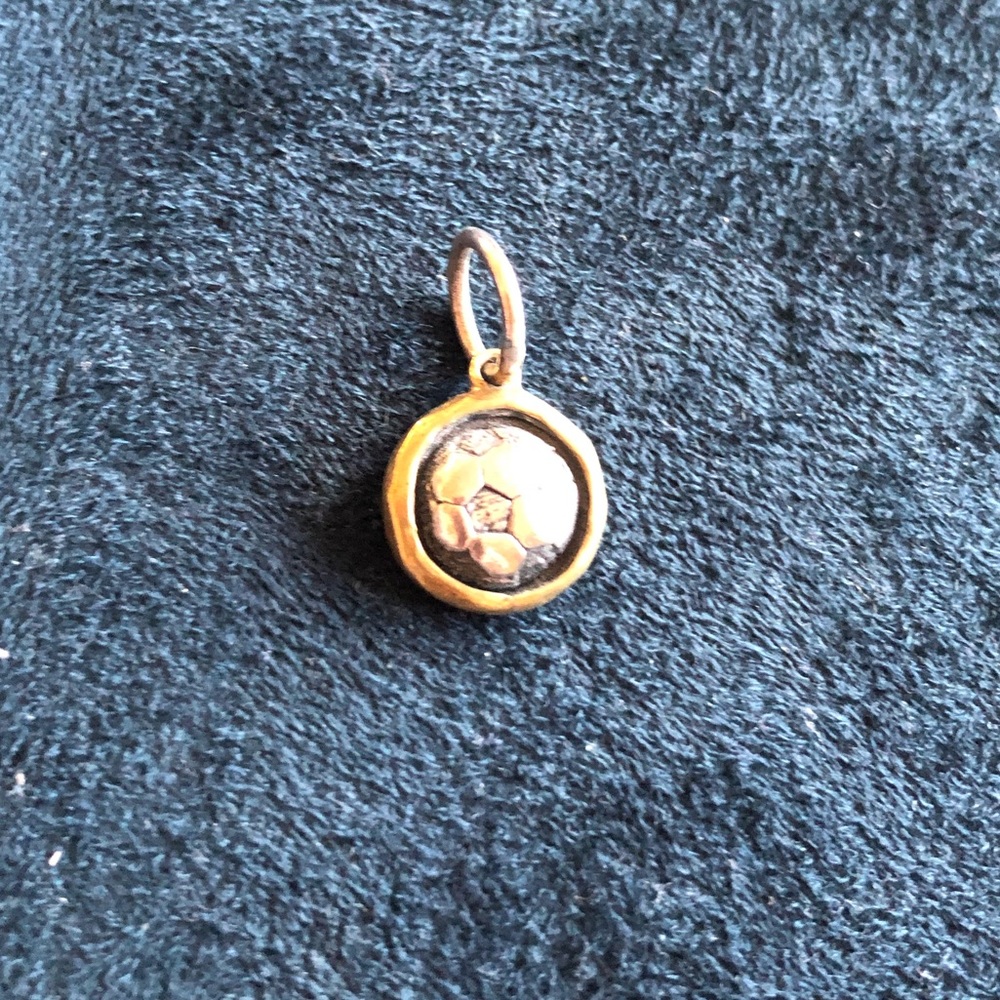 Small soccer charm